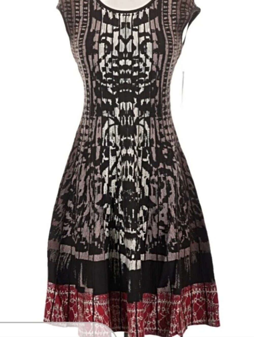 Nic + Zoe Fit And Flare Sweater Dress Small
